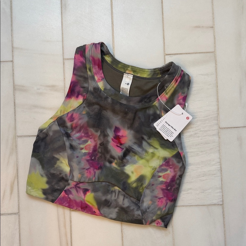 Lululemon Women's Tie-Dye Tank Top/Sports bra